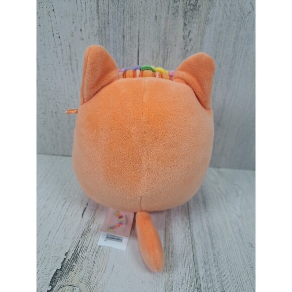 Squishmallows Gigi Tabby Cat Flower Crown 5" Easter Limited Edition Plush Kitty - Picture 4 of 9